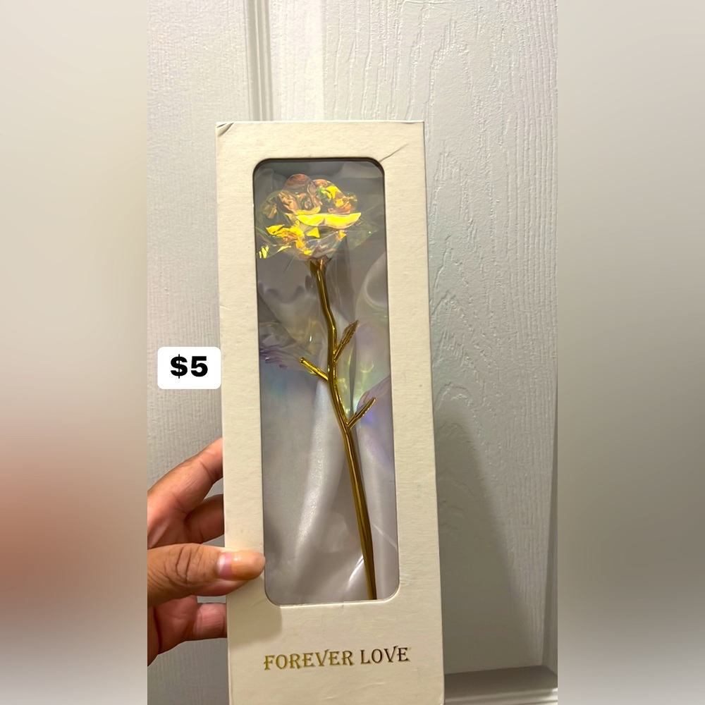 Glass rose